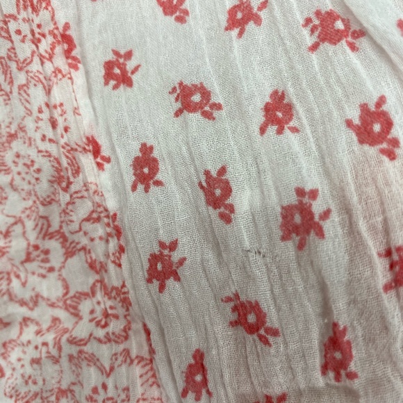 Old Navy Pink Gauze Peasant Boho Top - Picture 5 of 6